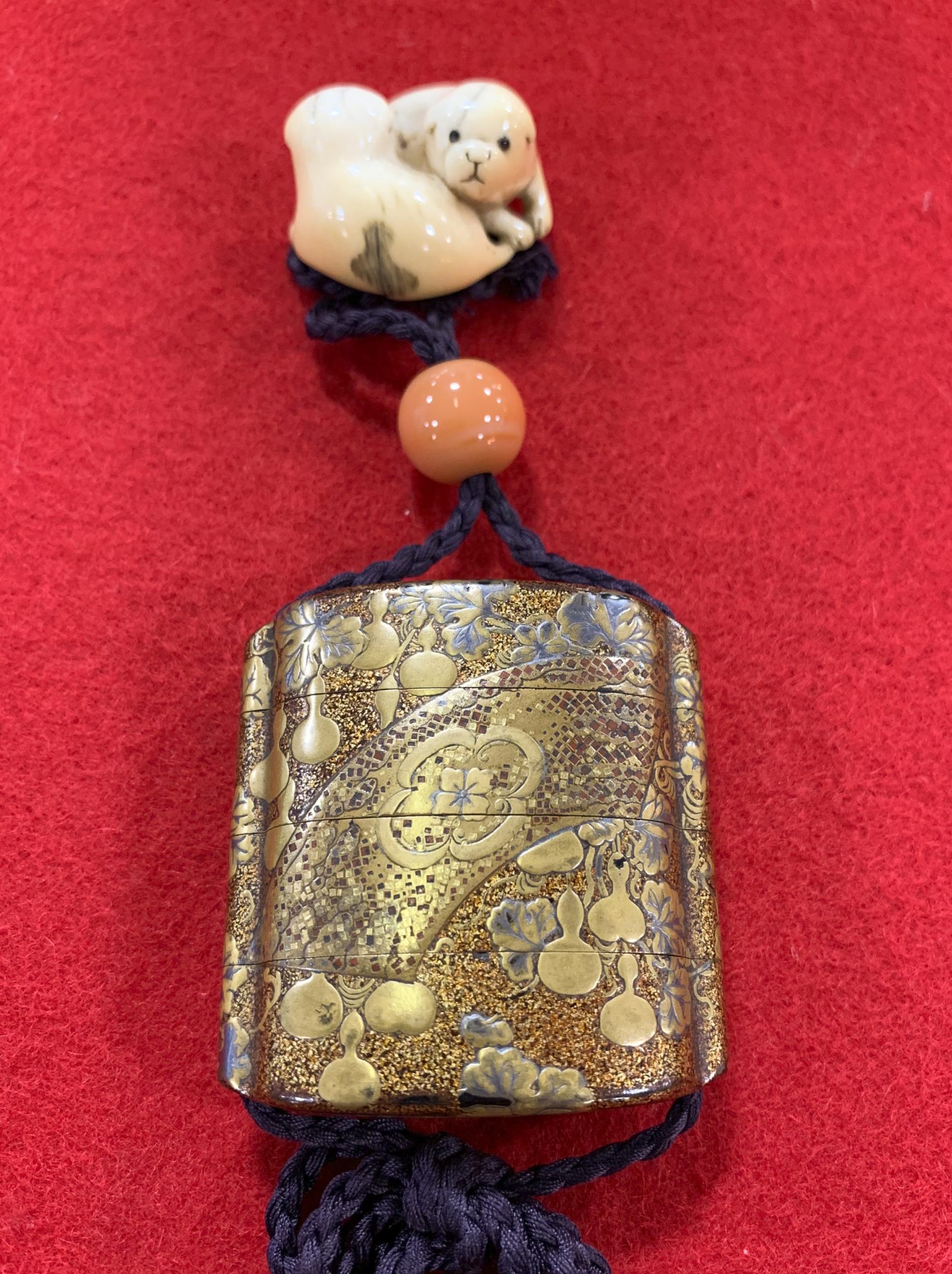 時代蒔絵 印籠 1 時代蒔絵 印籠 1