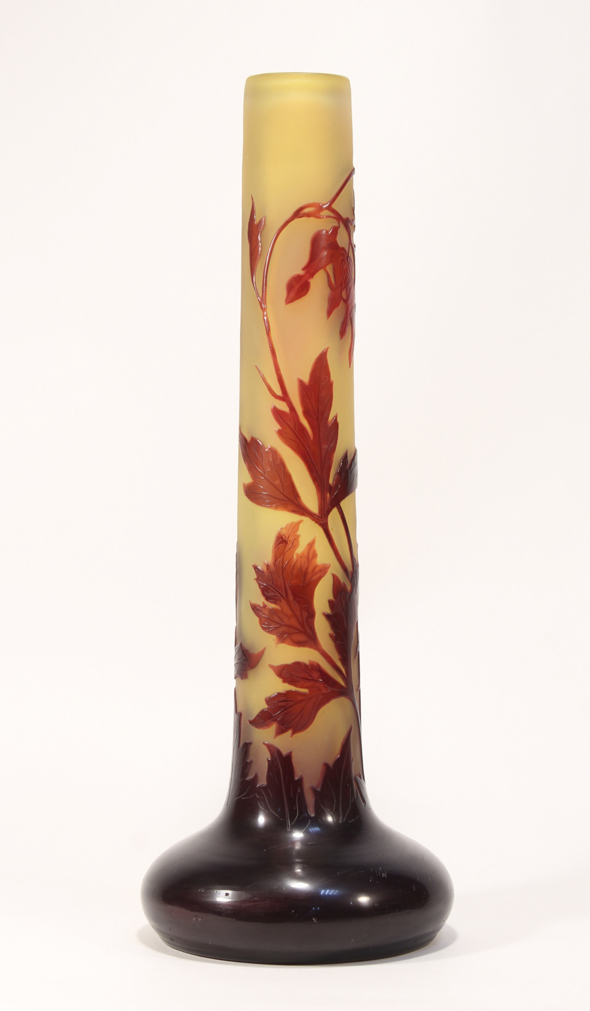 大きな取引 エミール・ガレ花器 - 花瓶