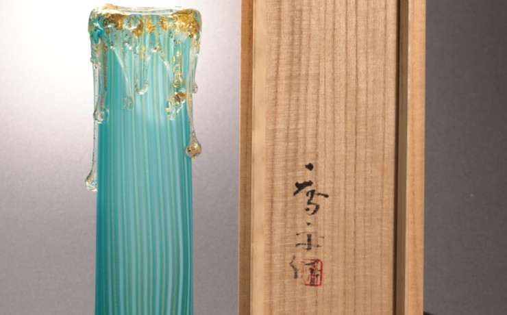 金で発色させた 真っ赤なヴェネチアガラス 芸術作品 高さ約30cm 金で発色させた 真っ赤なヴェネチアガラス 芸術作品 高さ約30cm